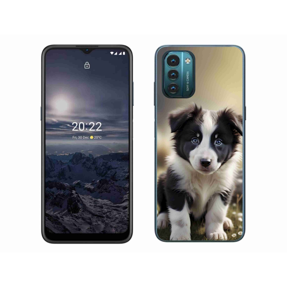 Gelový kryt mmCase na Nokia G11/G21 - roztomilá border kolie