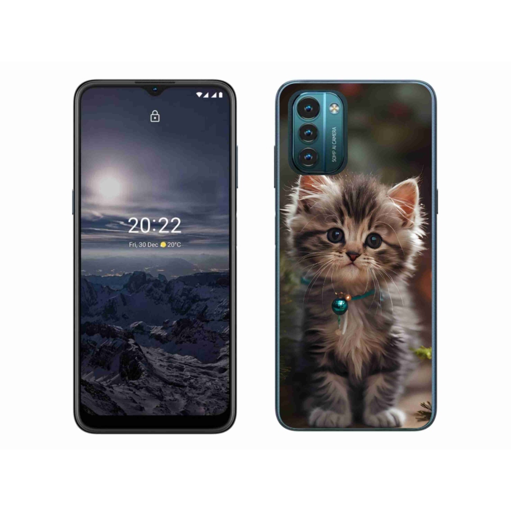 Gelový kryt mmCase na Nokia G11/G21 - roztomilé kotě 11