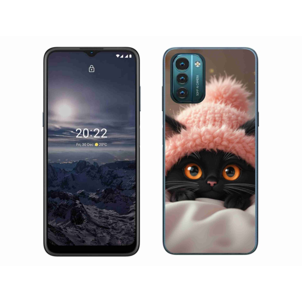 Gelový kryt mmCase na Nokia G11/G21 - roztomilé kotě 7