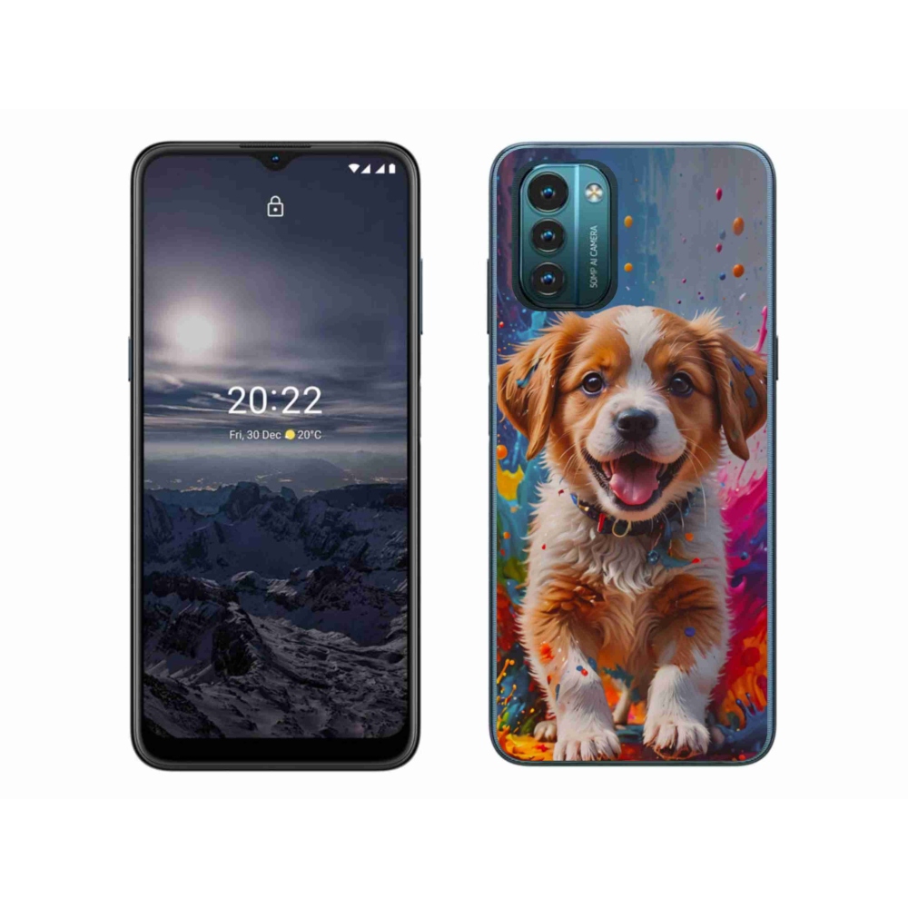 Gelový kryt mmCase na Nokia G11/G21 - roztomilé štěně 3