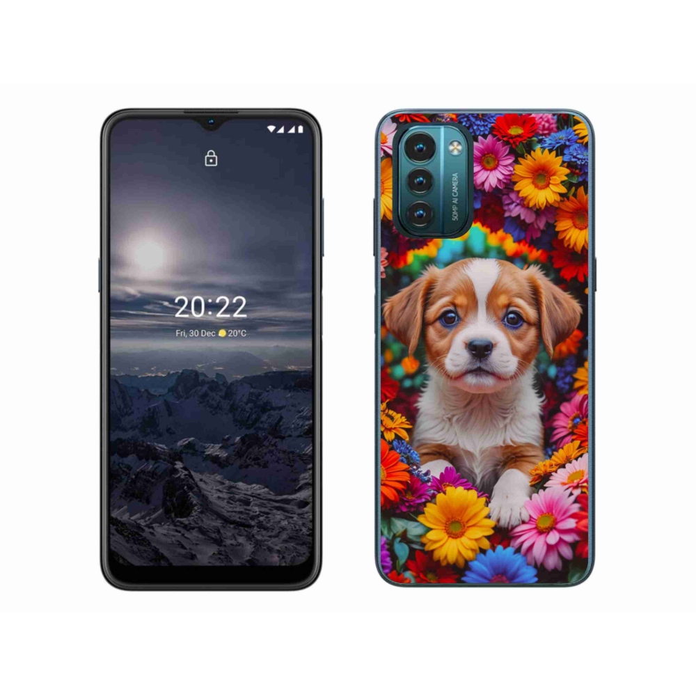Gelový kryt mmCase na Nokia G11/G21 - roztomilé štěně