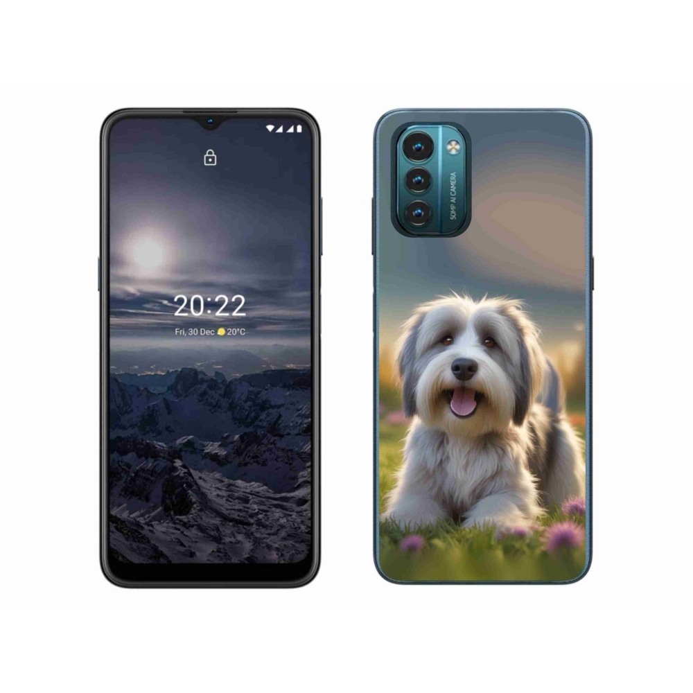 Gelový kryt mmCase na Nokia G11/G21 - roztomilý havanský psík