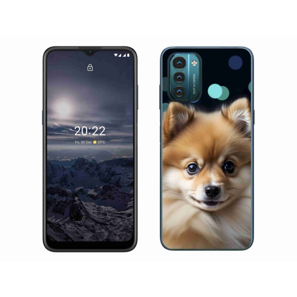 Gelový kryt mmCase na Nokia G11/G21 - roztomilý pomeranian