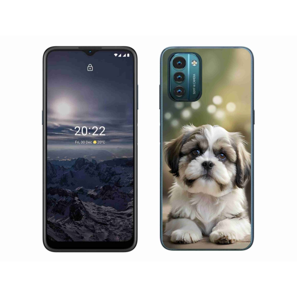 Gelový kryt mmCase na Nokia G11/G21 - roztomilý shih-tzu