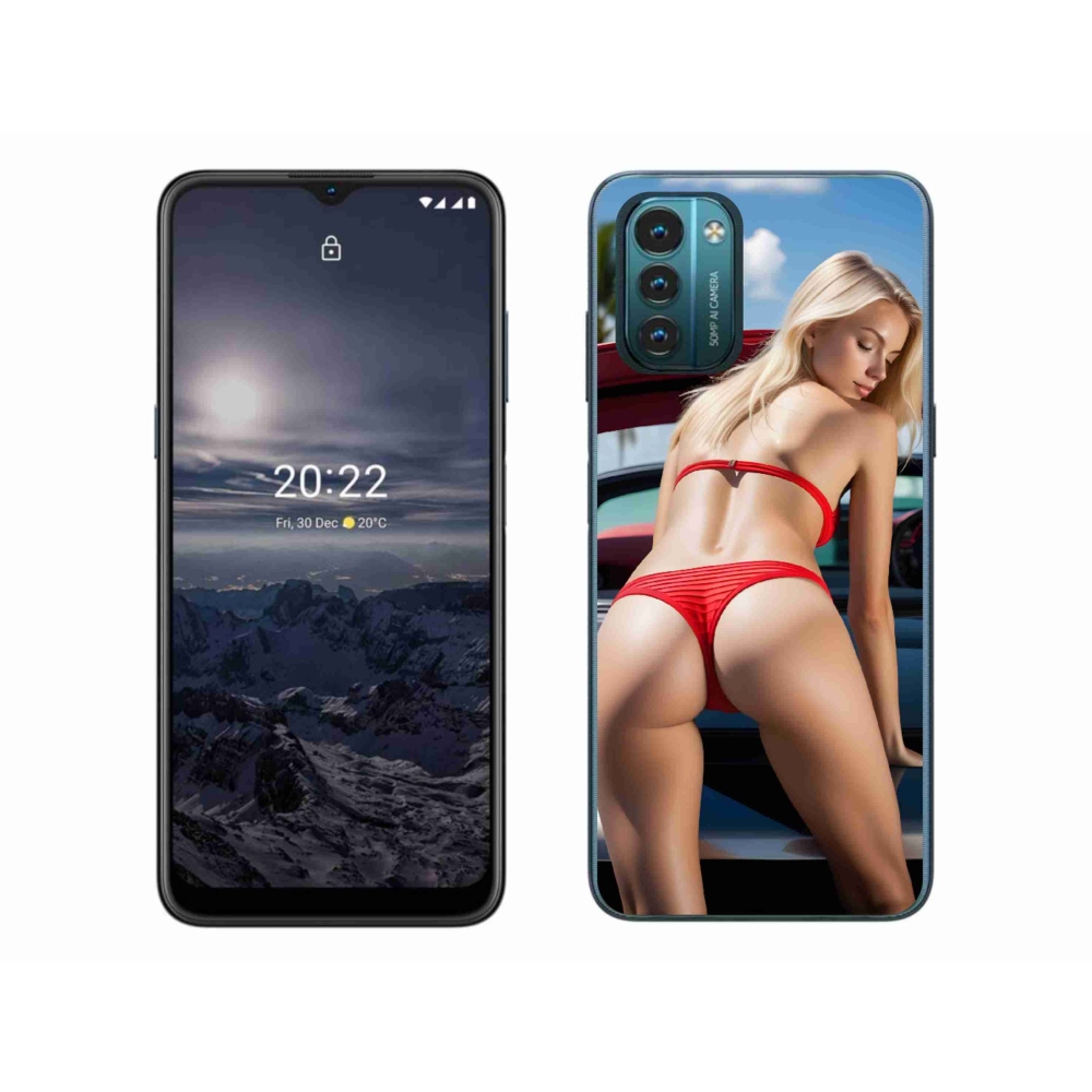 Gelový kryt mmCase na Nokia G11/G21 - sexy žena 2