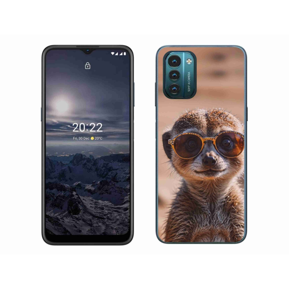 Gelový kryt mmCase na Nokia G11/G21 - stylová surikata