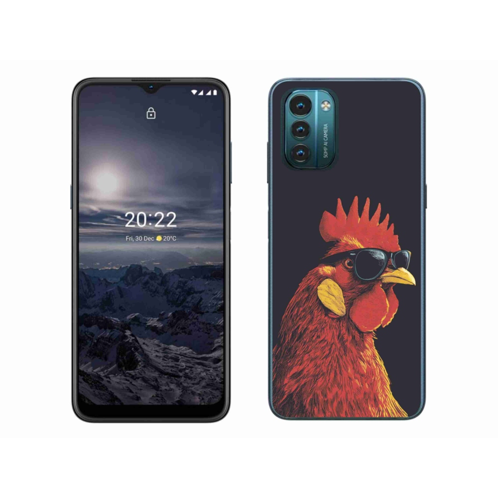 Gelový kryt mmCase na Nokia G11/G21 - stylový kohout
