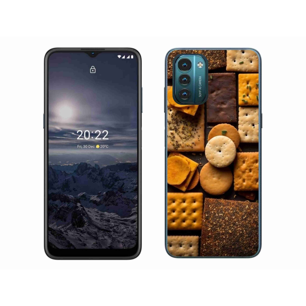 Gelový kryt mmCase na Nokia G11/G21 - sušenky