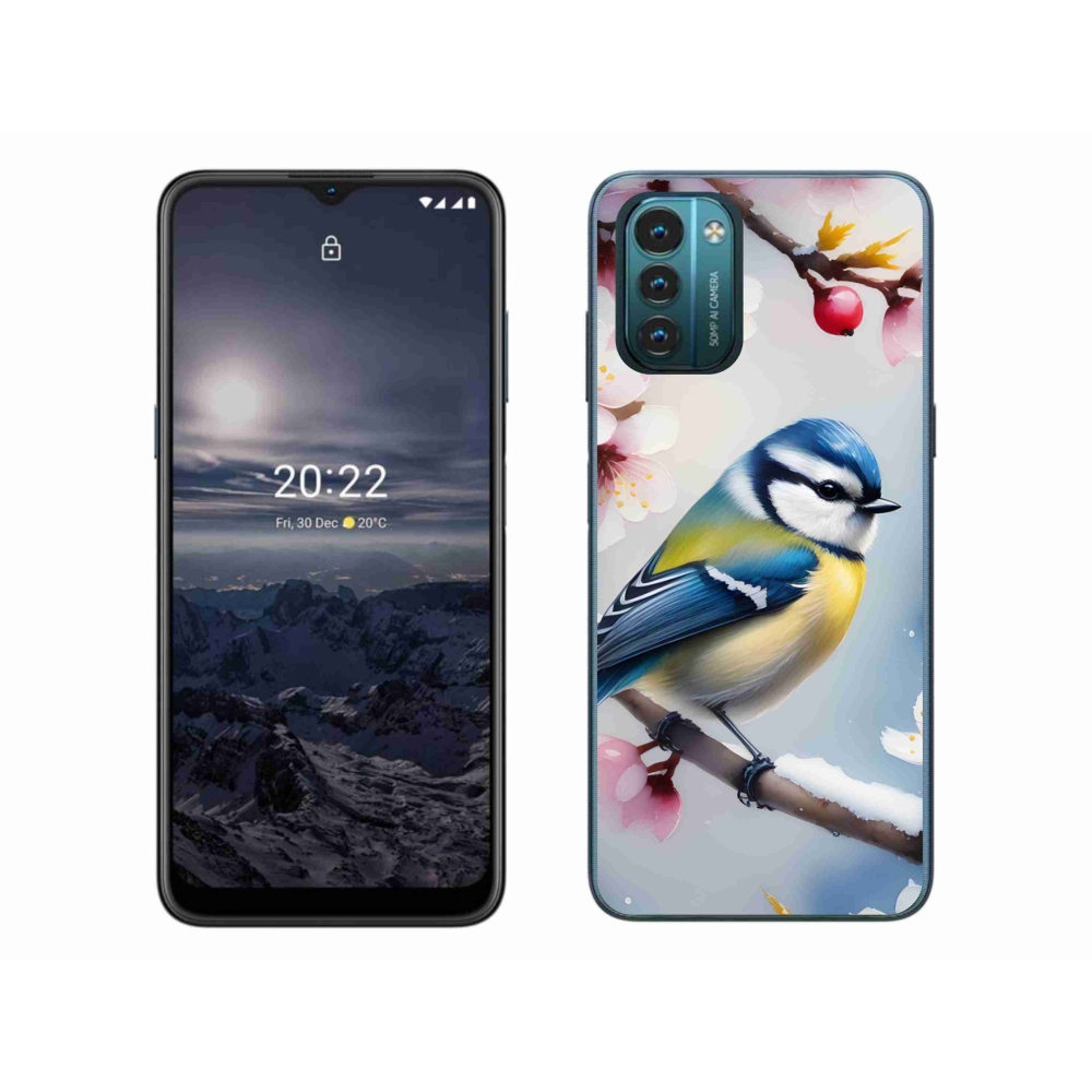 Gelový kryt mmCase na Nokia G11/G21 - sýkorka