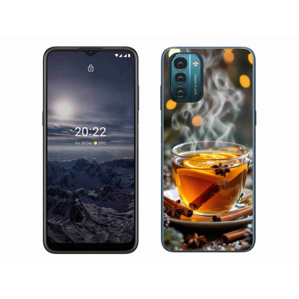 Gelový kryt mmCase na Nokia G11/G21 - vánoční punč