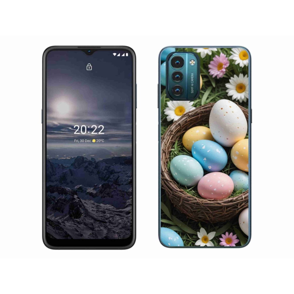 Gelový kryt mmCase na Nokia G11/G21 - velikonoční vajíčka 2