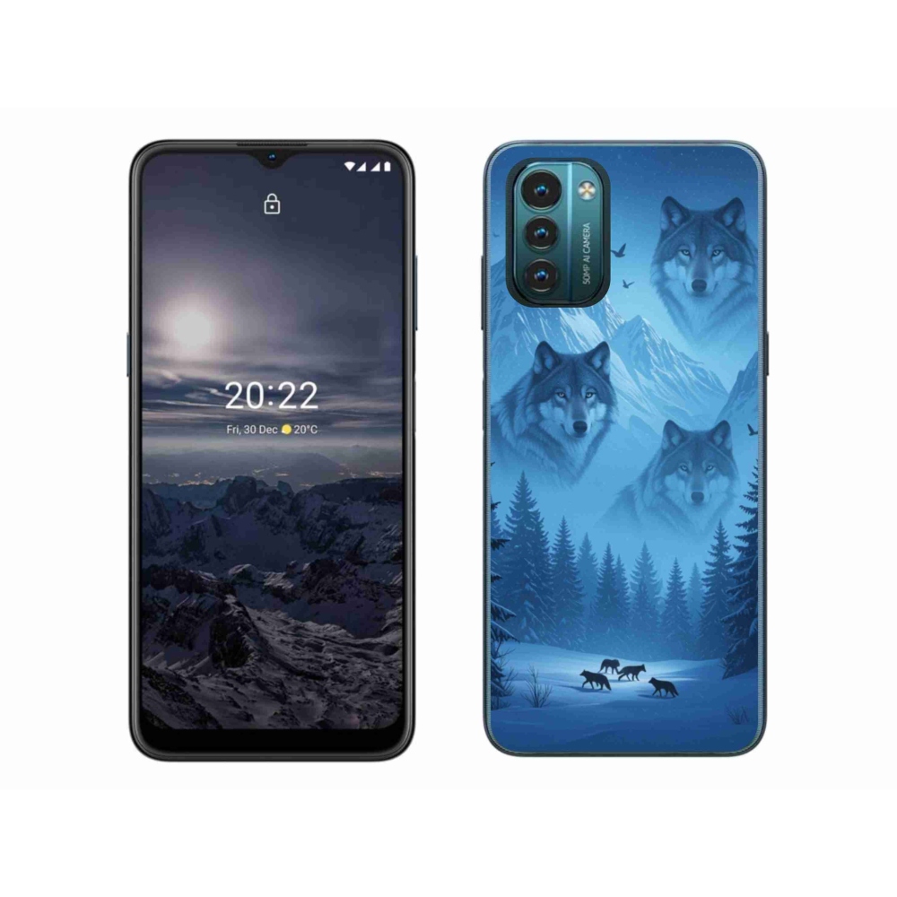 Gelový kryt mmCase na Nokia G11/G21 - vlčí smečka