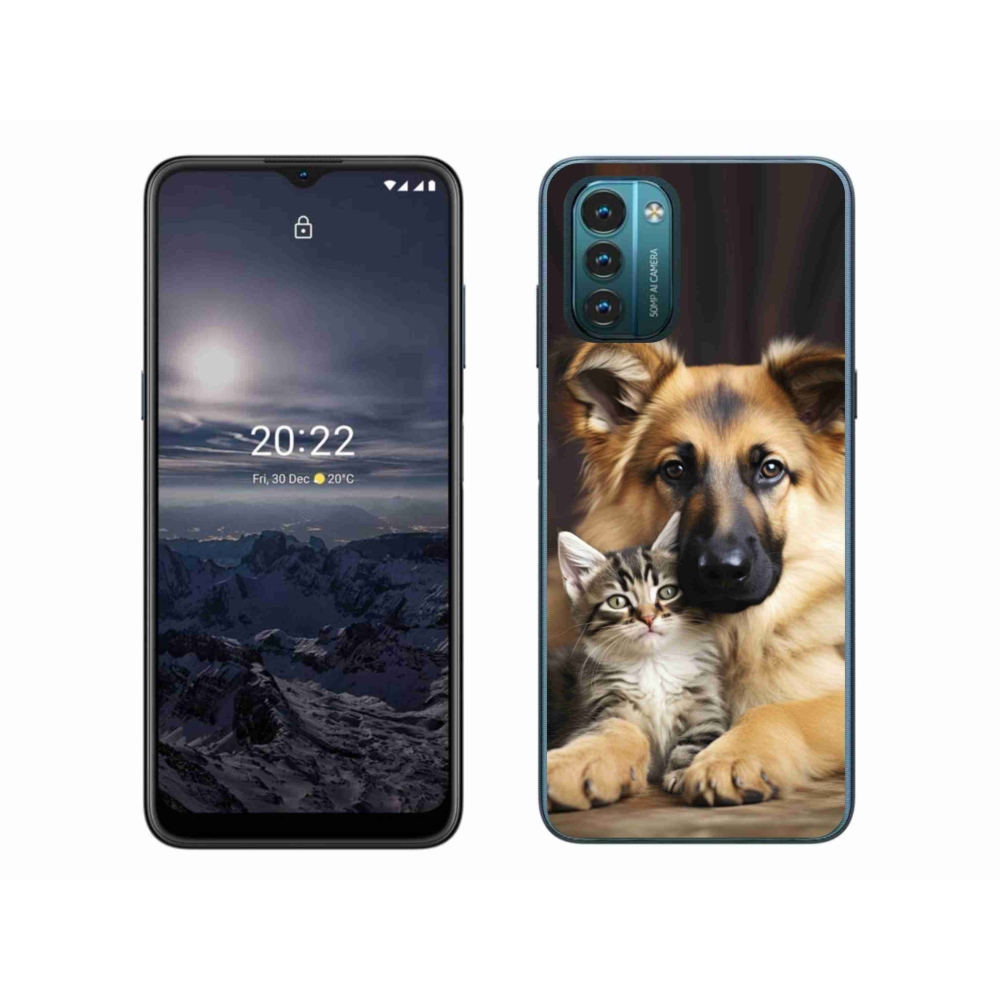 Gelový kryt mmCase na Nokia G11/G21 - zvířecí přátelství
