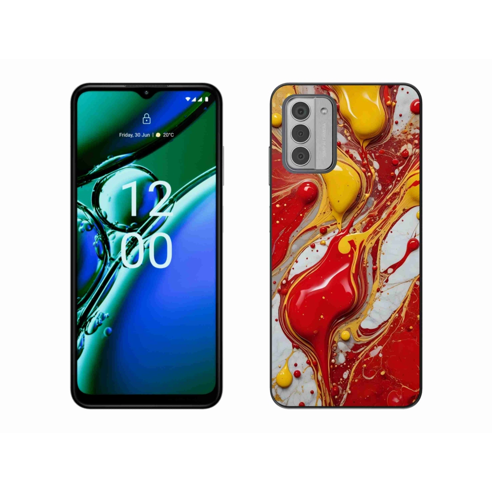 Gelový kryt mmCase na Nokia G42 - abstraktní motiv 42