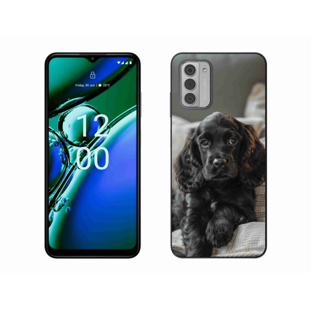 Gelový kryt mmCase na Nokia G42 - anglický kokršpaněl