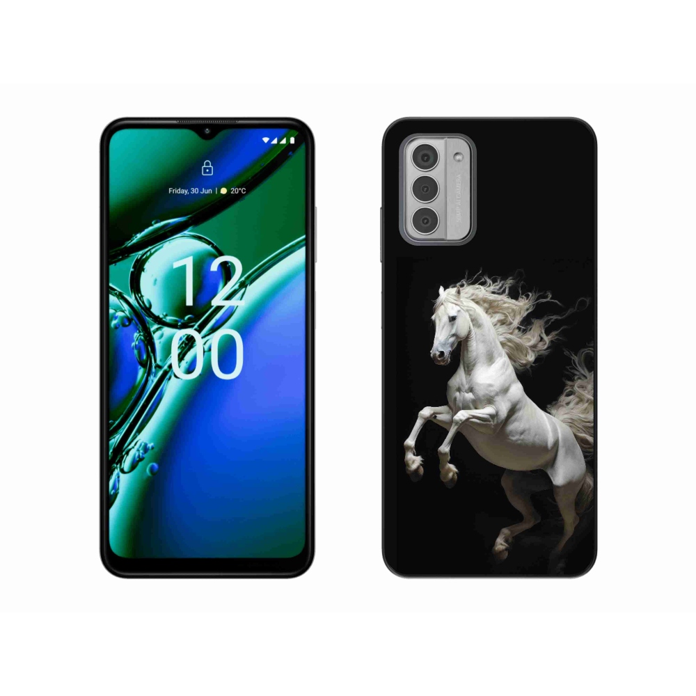 Gelový kryt mmCase na Nokia G42 - bílý kůň 4