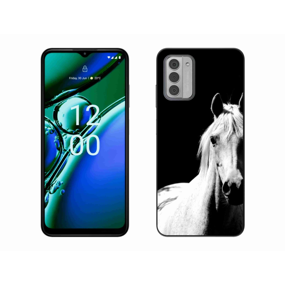 Gelový kryt mmCase na Nokia G42 - bílý kůň 5