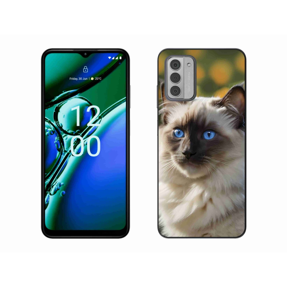 Gelový kryt mmCase na Nokia G42 - bílý ragdoll