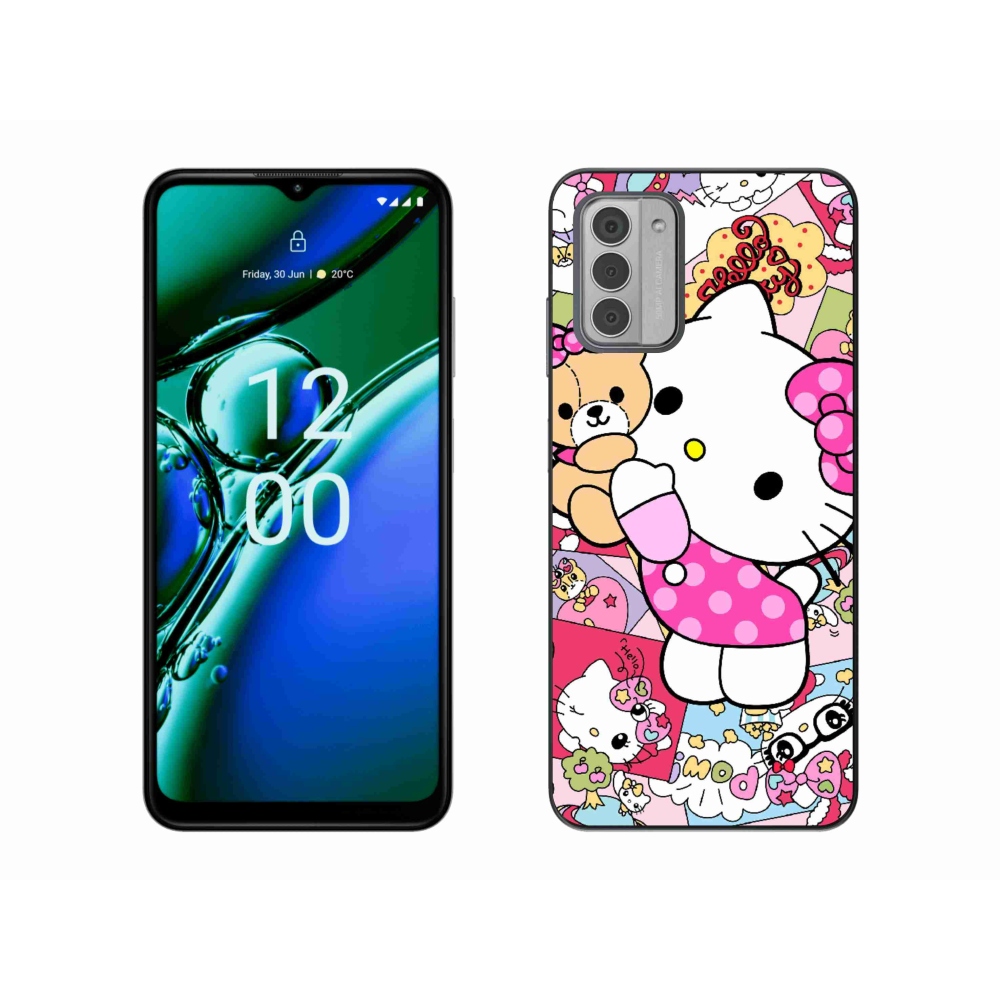 Gelový kryt mmCase na Nokia G42 - cute kitty
