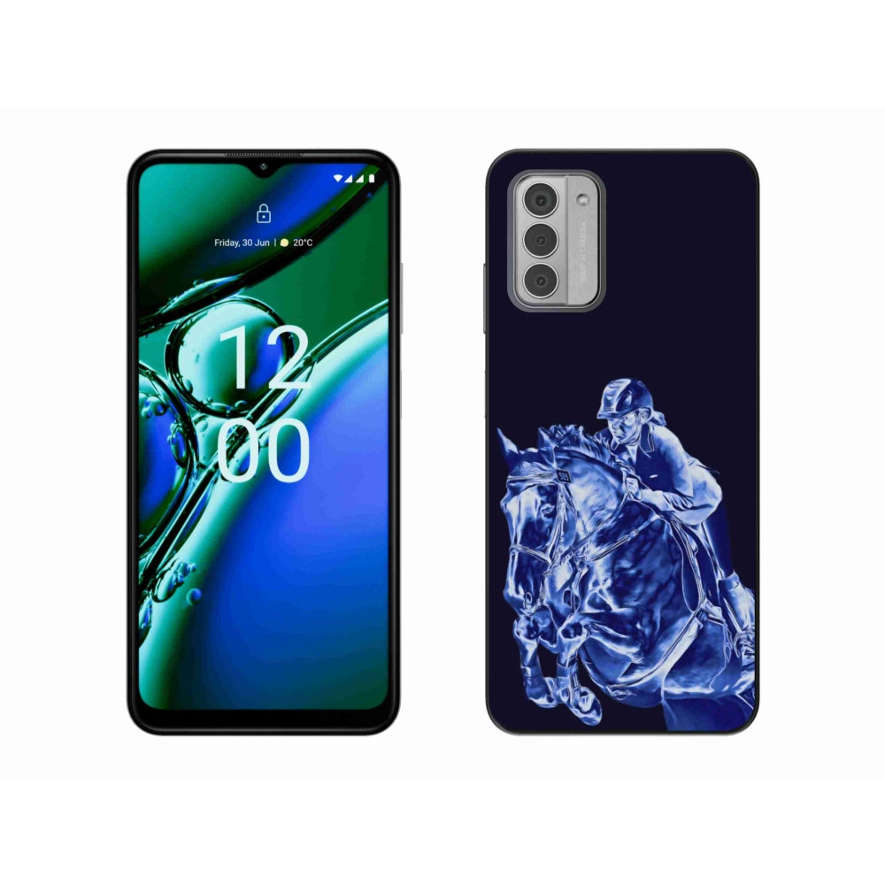 Gelový kryt mmCase na Nokia G42 - dostihový kůň
