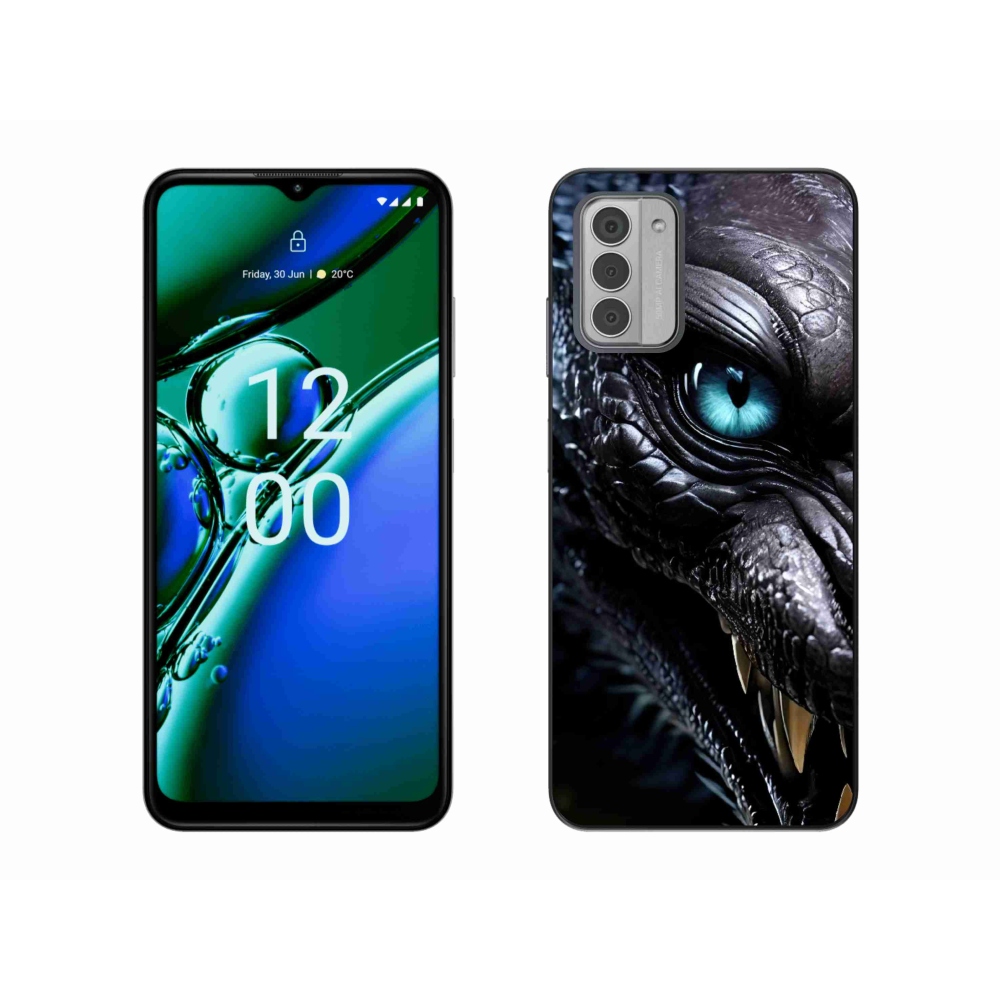 Gelový kryt mmCase na Nokia G42 - dračí pohled