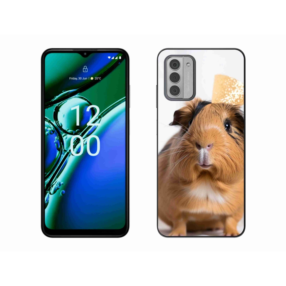 Gelový kryt mmCase na Nokia G42 - hnědé morče