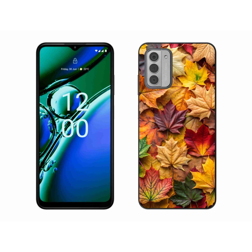 Gelový kryt mmCase na Nokia G42 - javorové listy 2