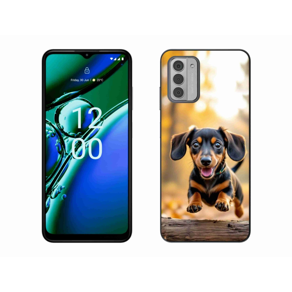 Gelový kryt mmCase na Nokia G42 - jezevčík 2