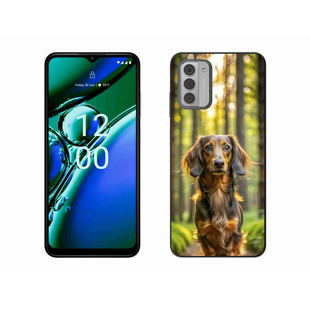 Gelový kryt mmCase na Nokia G42 - jezevčík 4