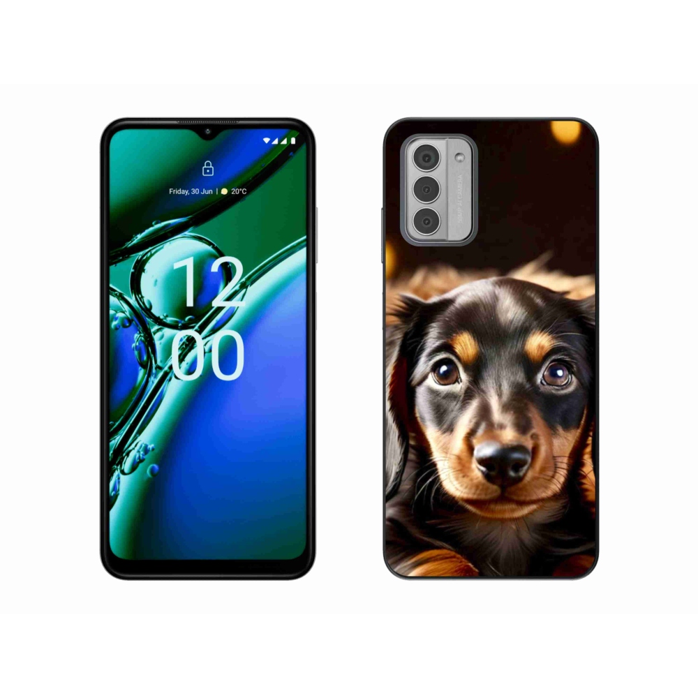 Gelový kryt mmCase na Nokia G42 - jezevčík