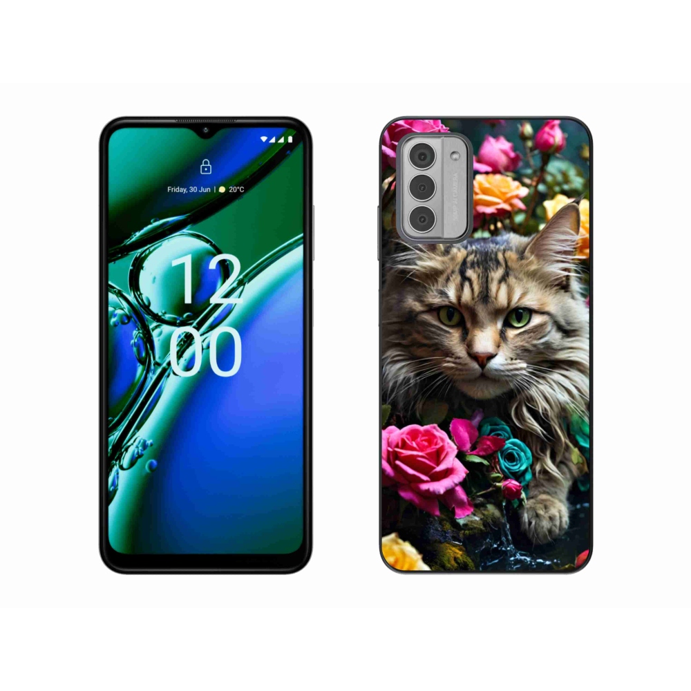 Gelový kryt mmCase na Nokia G42 - kočíčí pohled 2