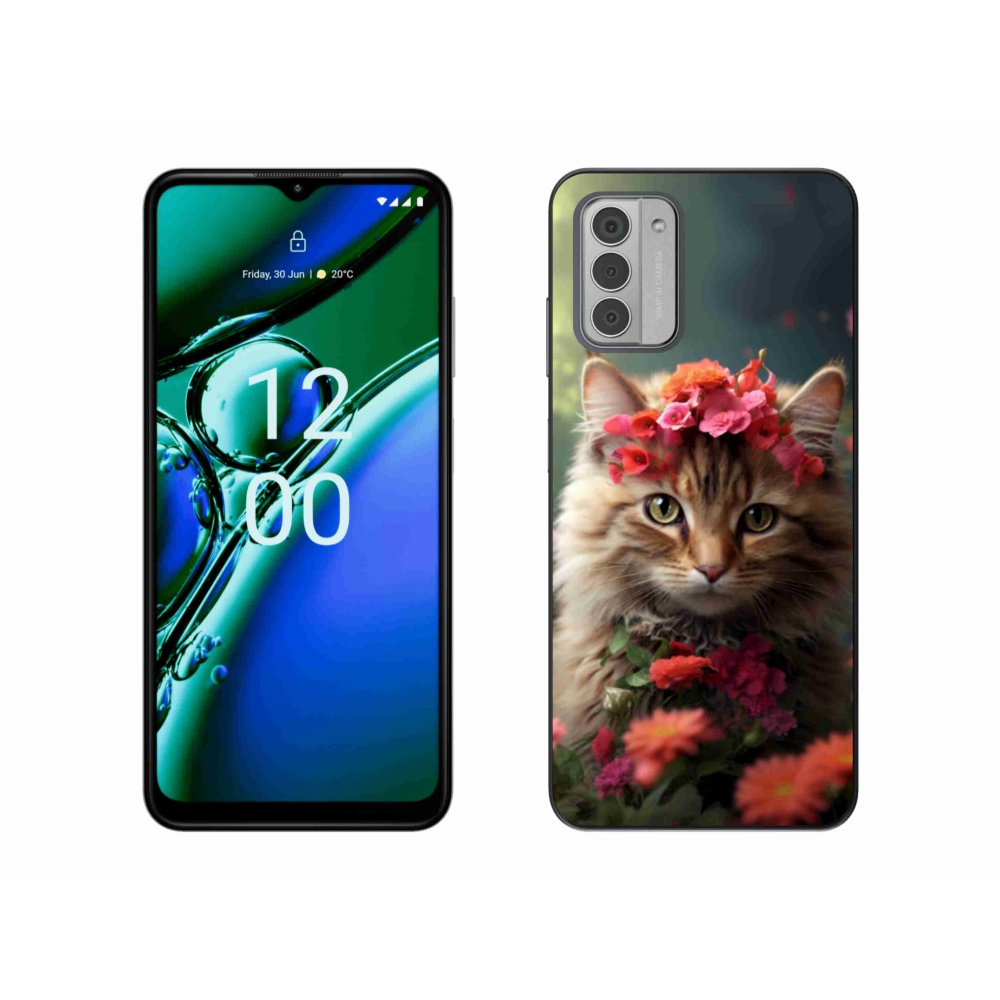 Gelový kryt mmCase na Nokia G42 - kočíčí princezna
