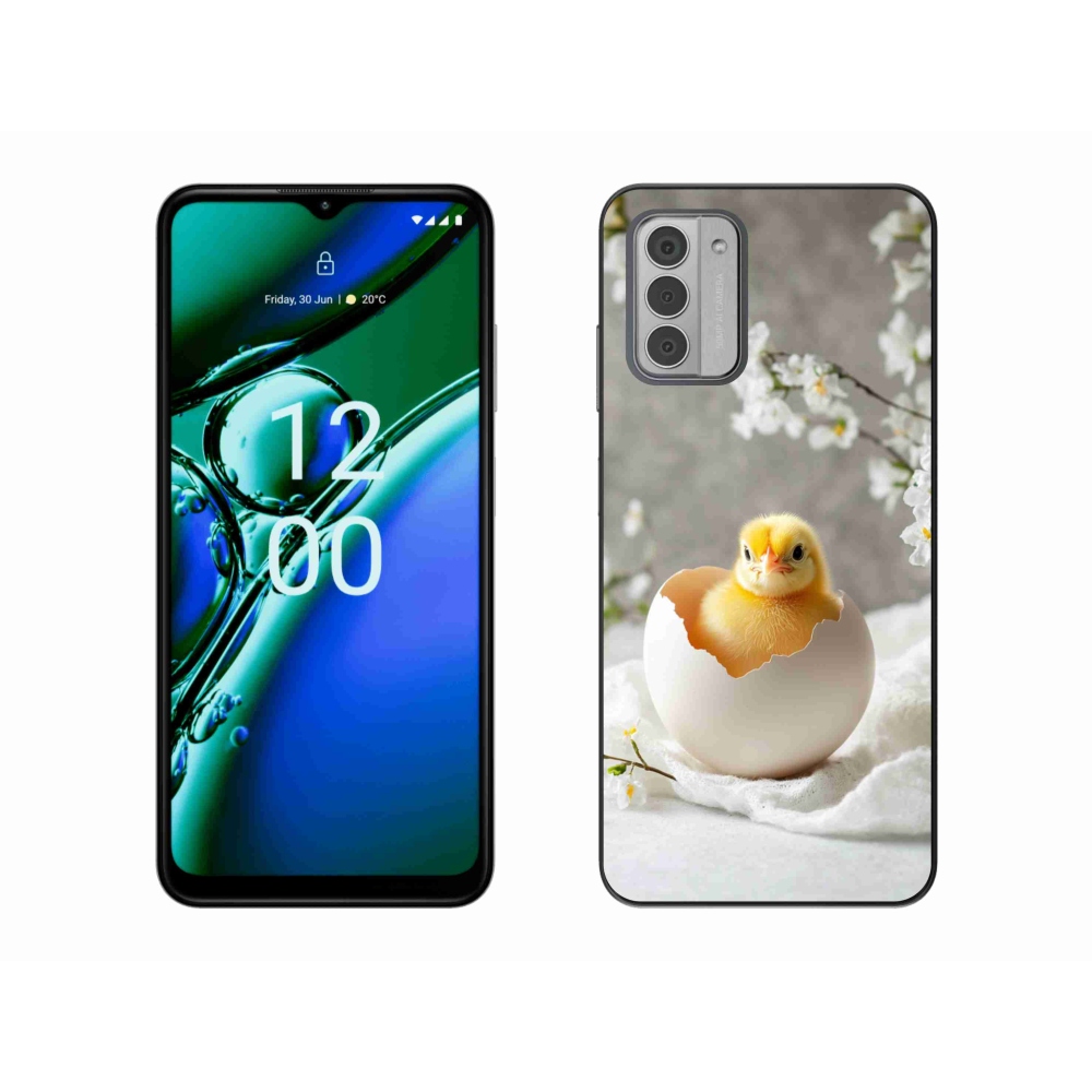 Gelový kryt mmCase na Nokia G42 - kuřátko