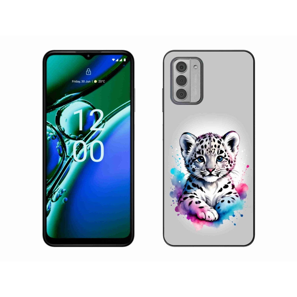 Gelový kryt mmCase na Nokia G42 - levhartí mládě