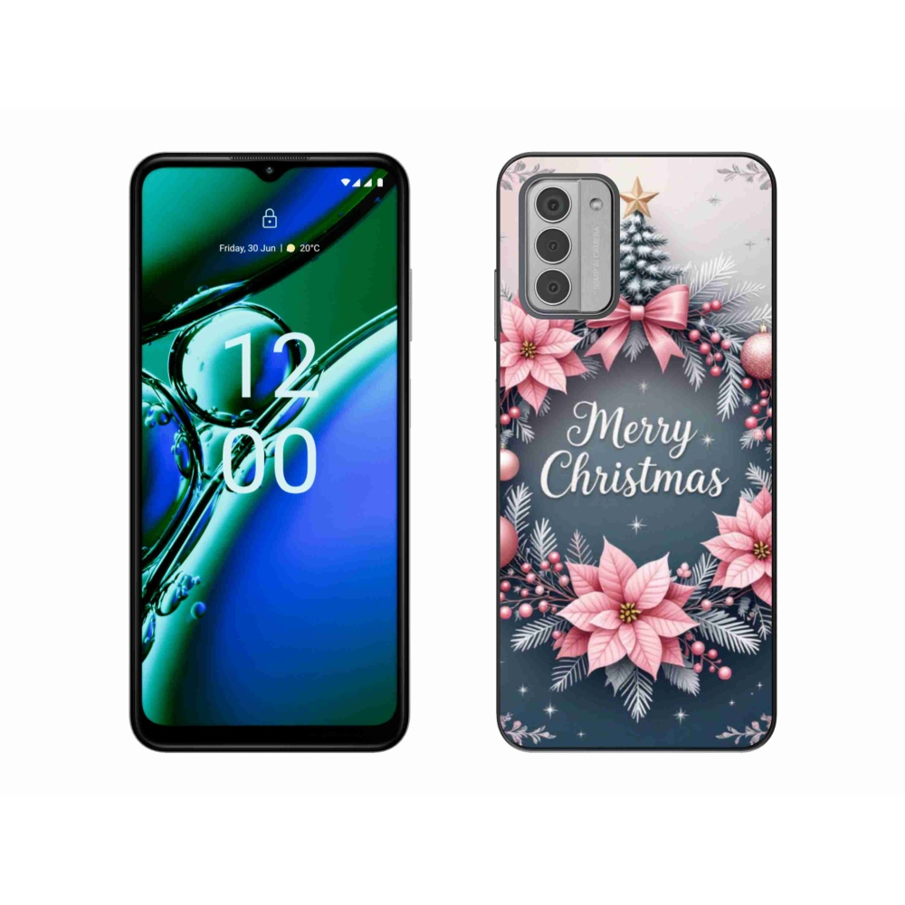 Gelový kryt mmCase na Nokia G42 - merry christmas