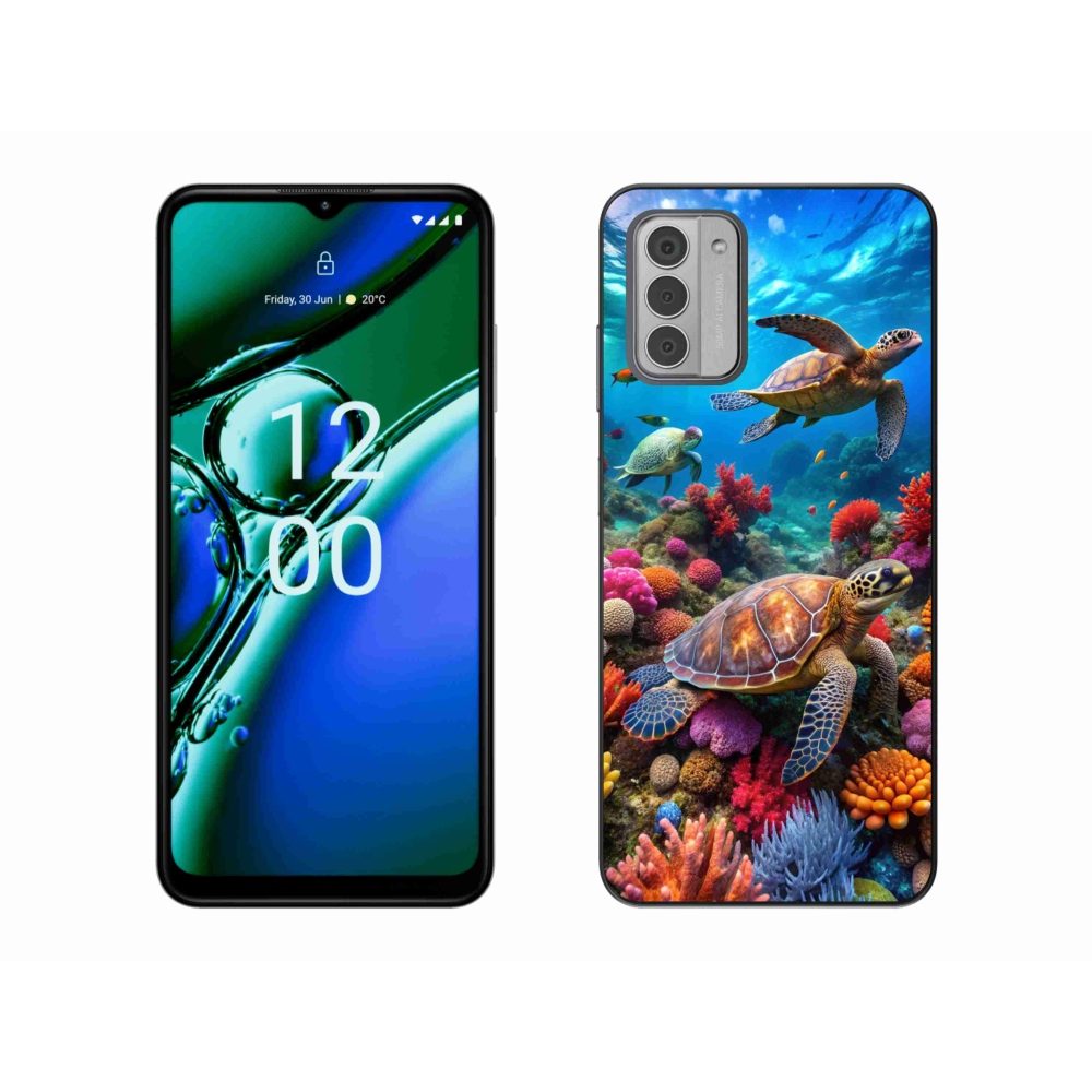Gelový kryt mmCase na Nokia G42 - mořský svět 2
