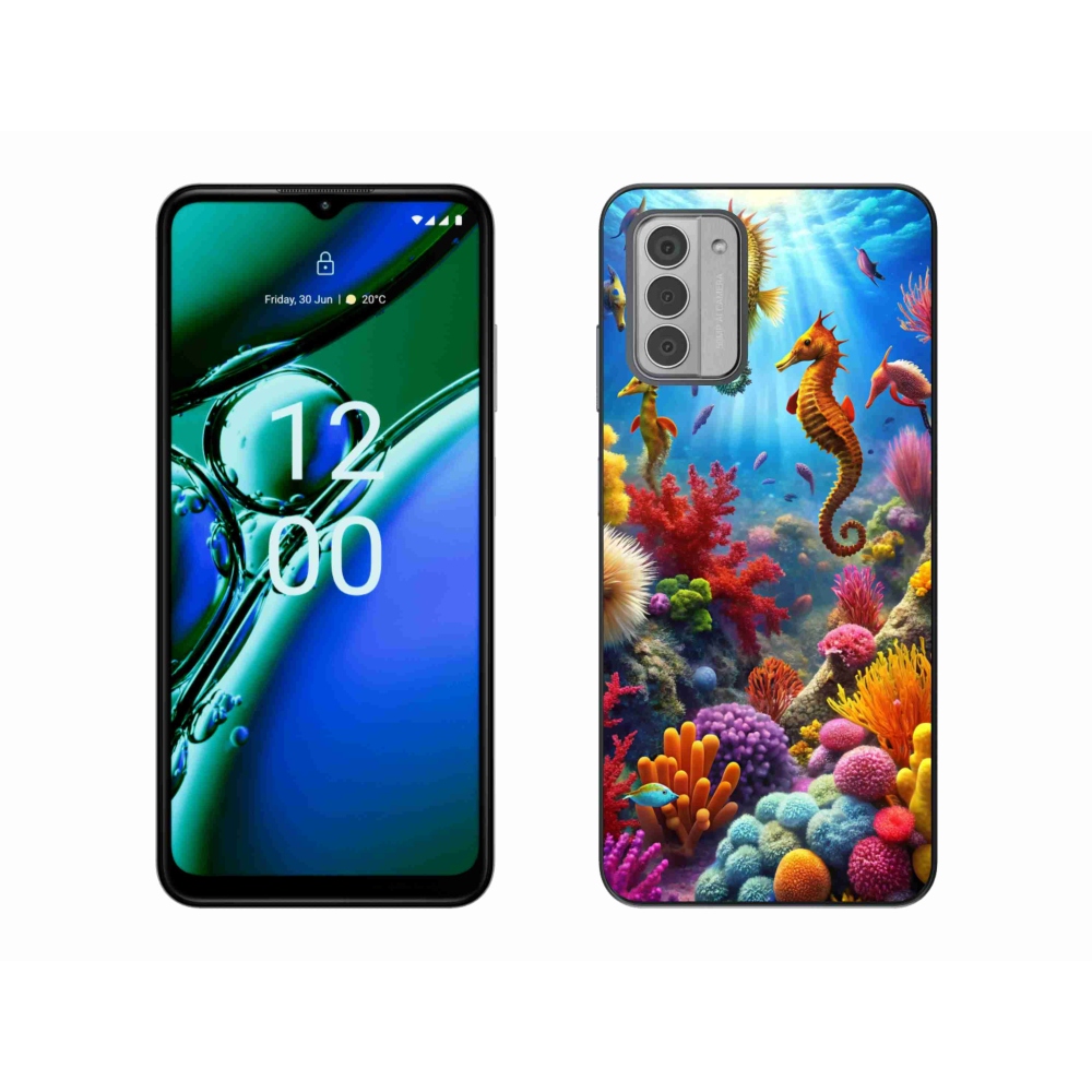 Gelový kryt mmCase na Nokia G42 - mořský svět 3