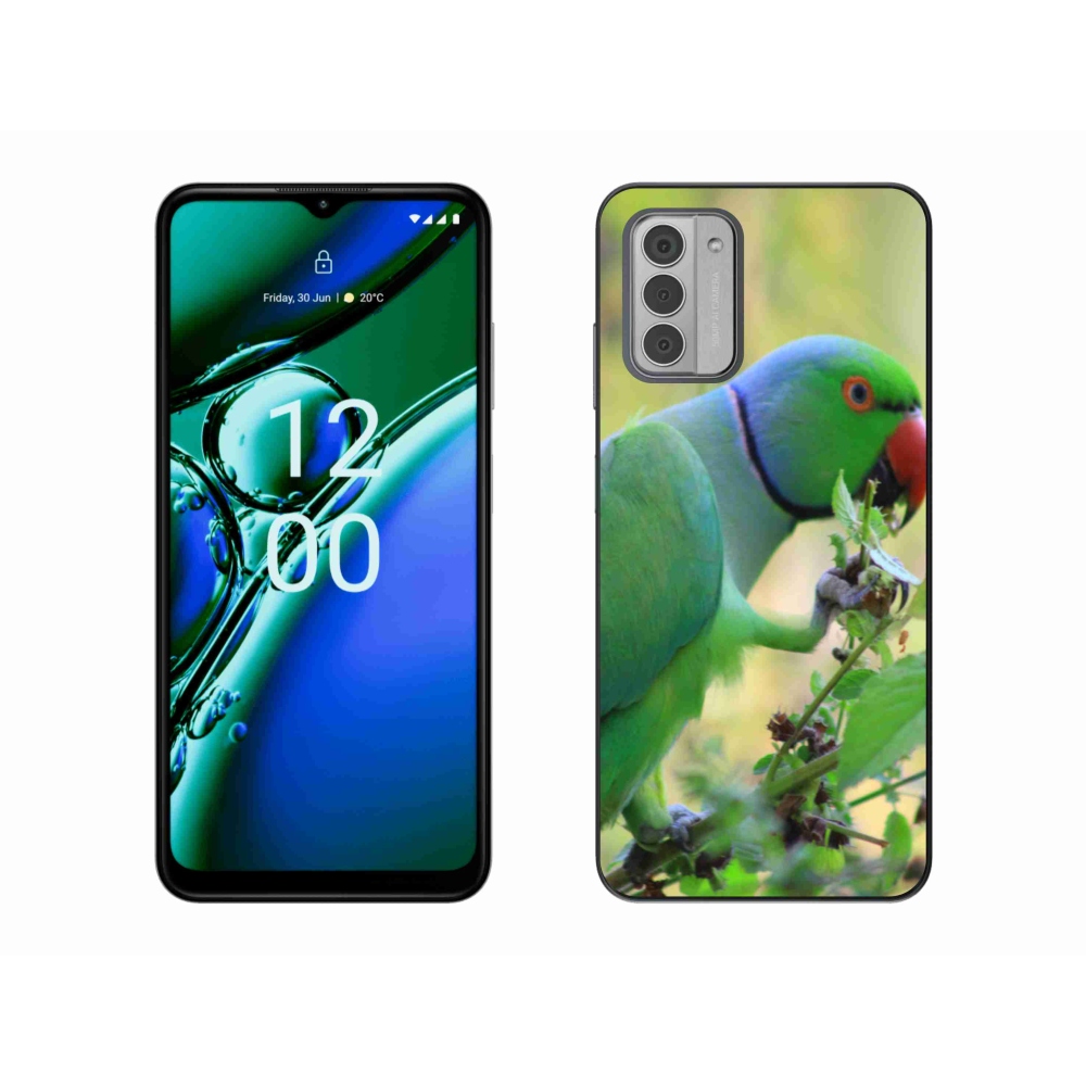 Gelový kryt mmCase na Nokia G42 - papoušek alexandr