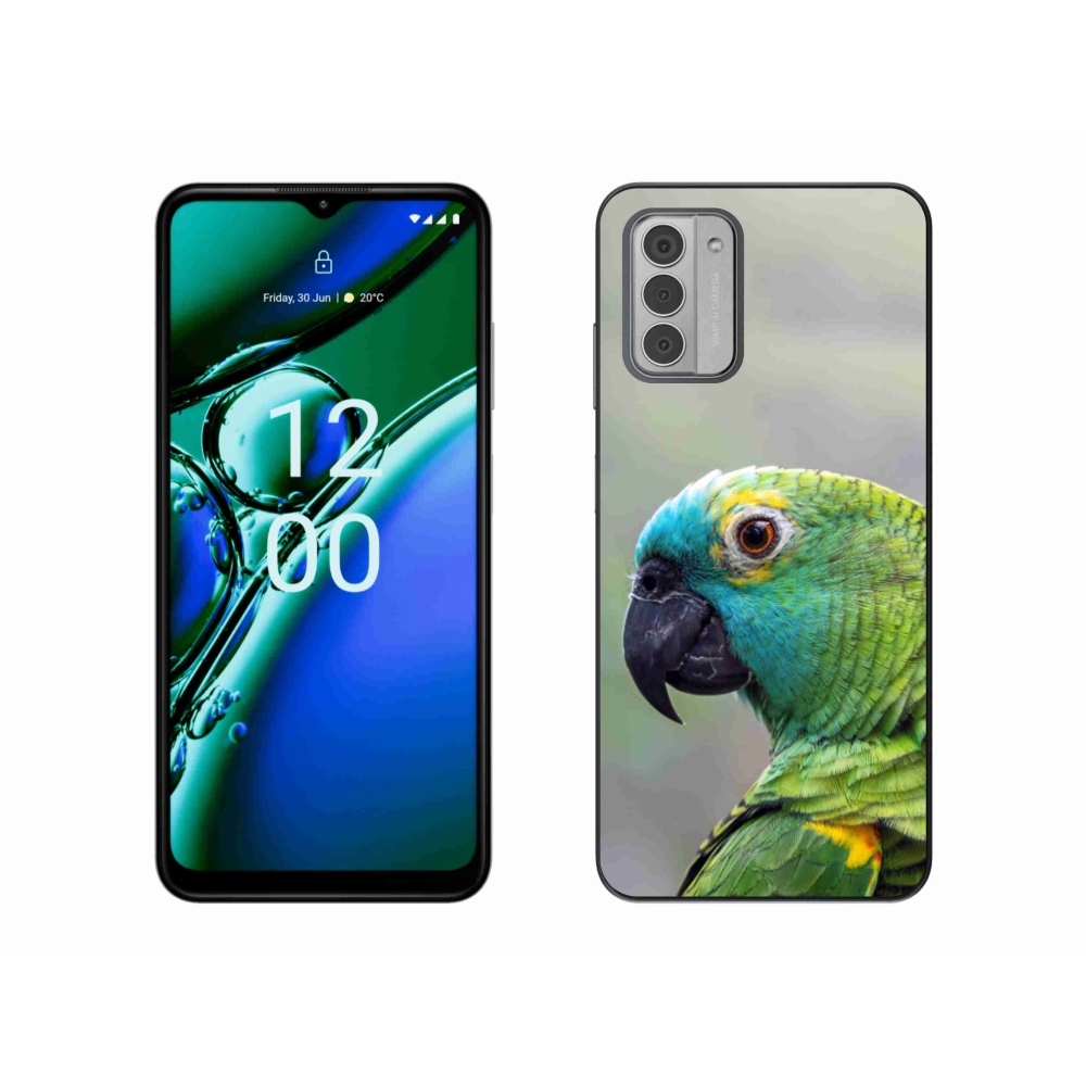 Gelový kryt mmCase na Nokia G42 - papoušek amazoňan