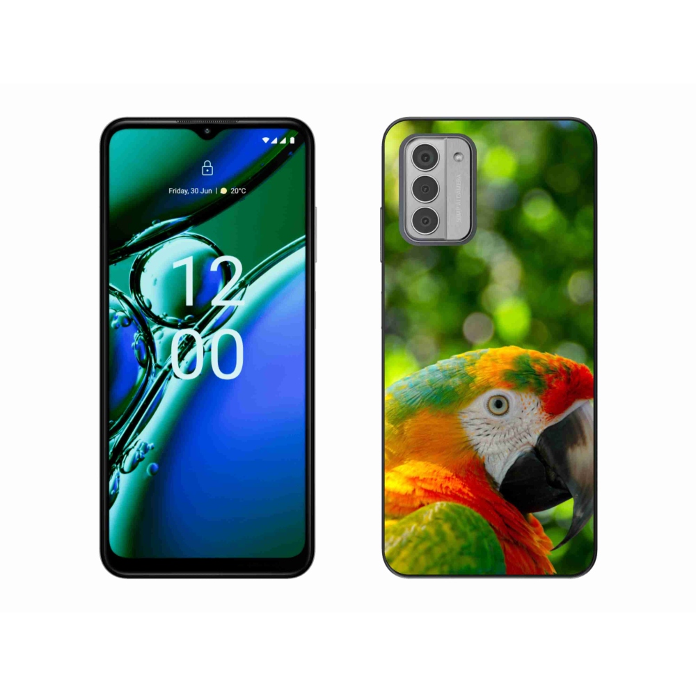 Gelový kryt mmCase na Nokia G42 - papoušek ara 3