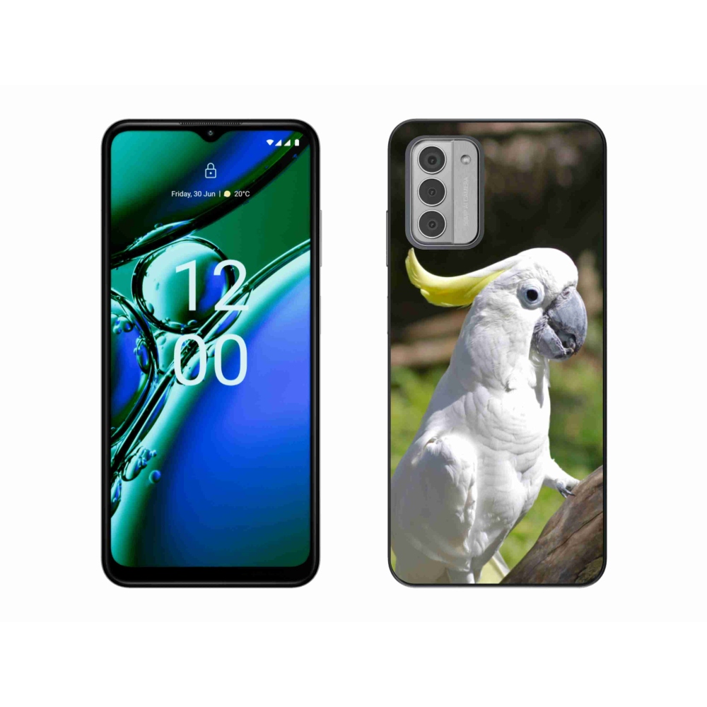 Gelový kryt mmCase na Nokia G42 - papoušek kakadu 2