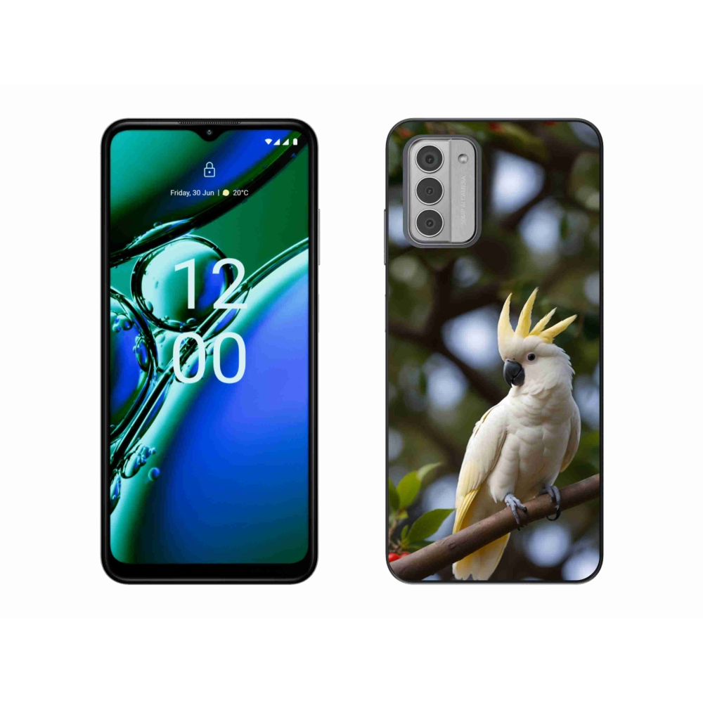 Gelový kryt mmCase na Nokia G42 - papoušek kakadu 3