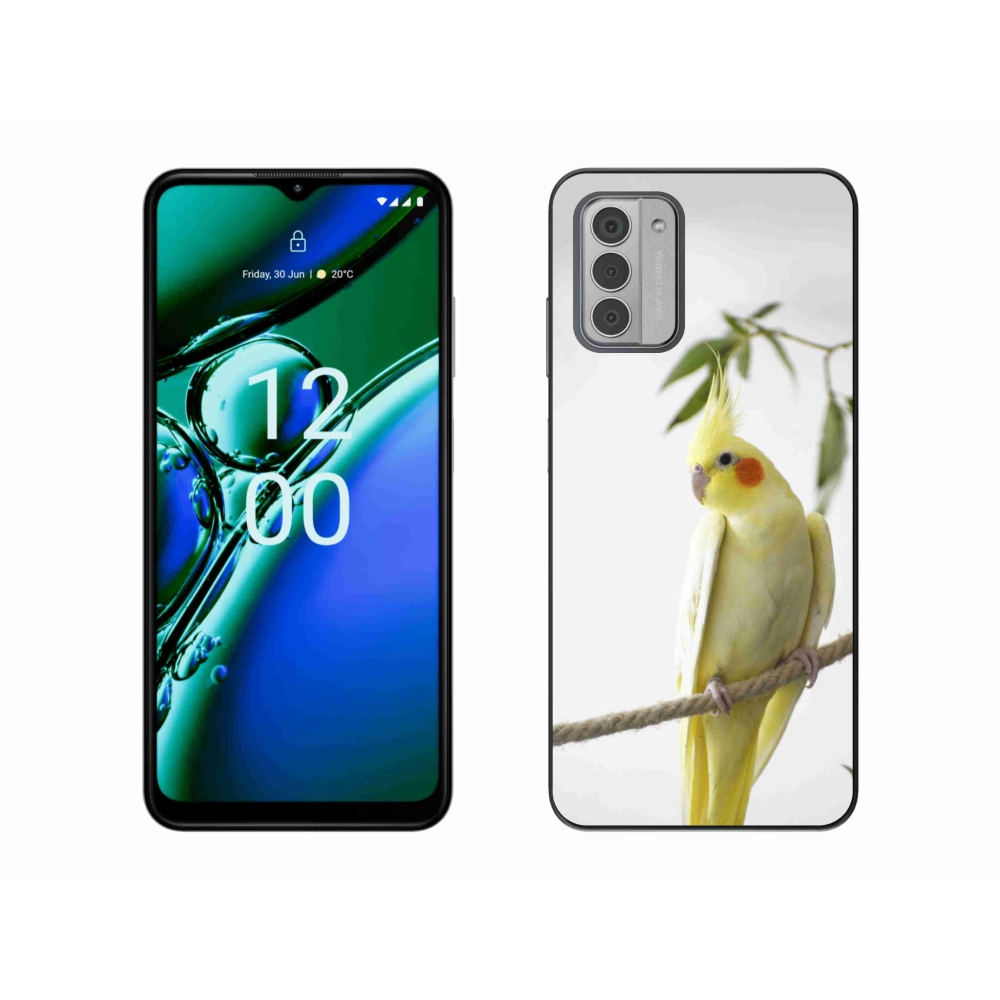 Gelový kryt mmCase na Nokia G42 - papoušek korela chocholatá