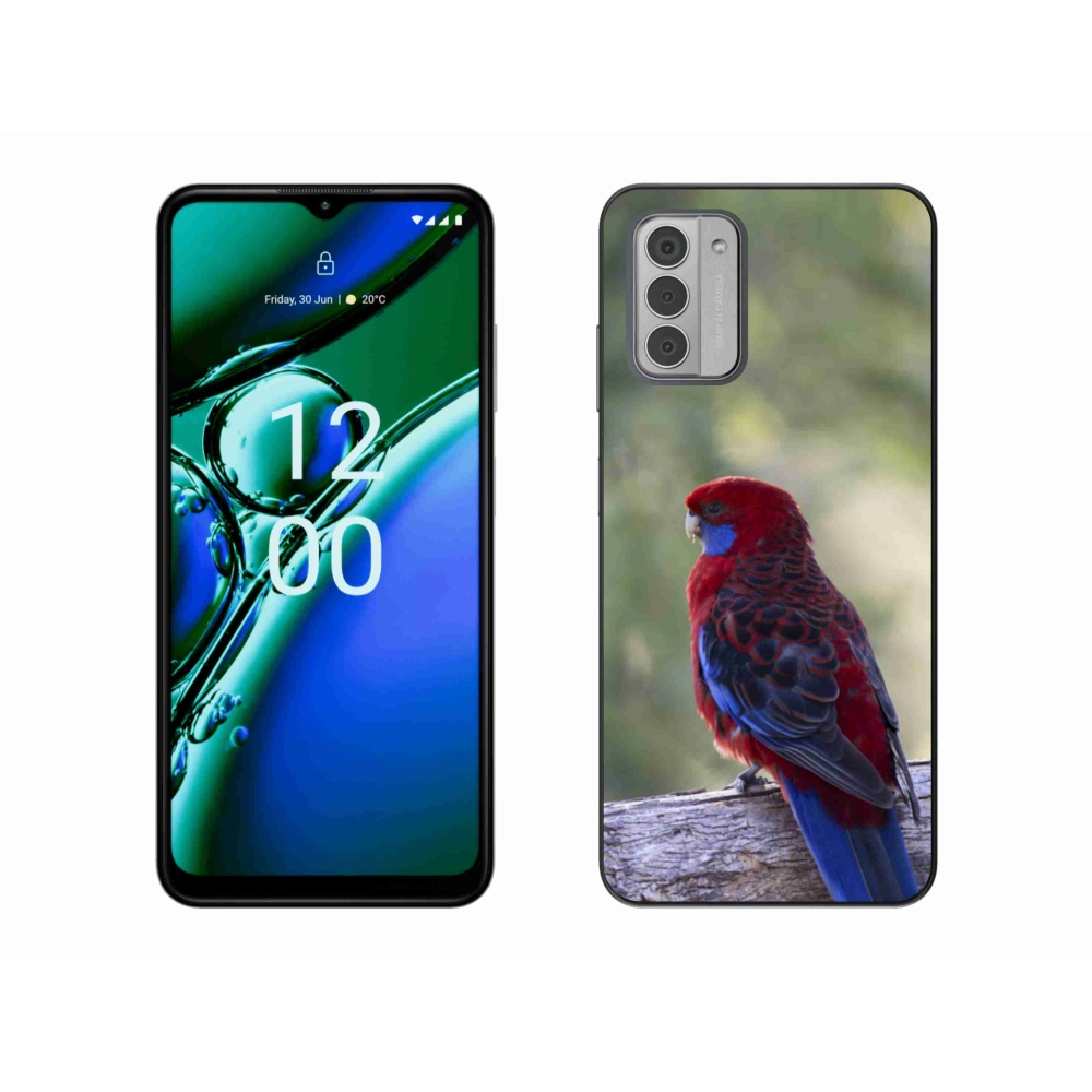 Gelový kryt mmCase na Nokia G42 - papoušek rosela