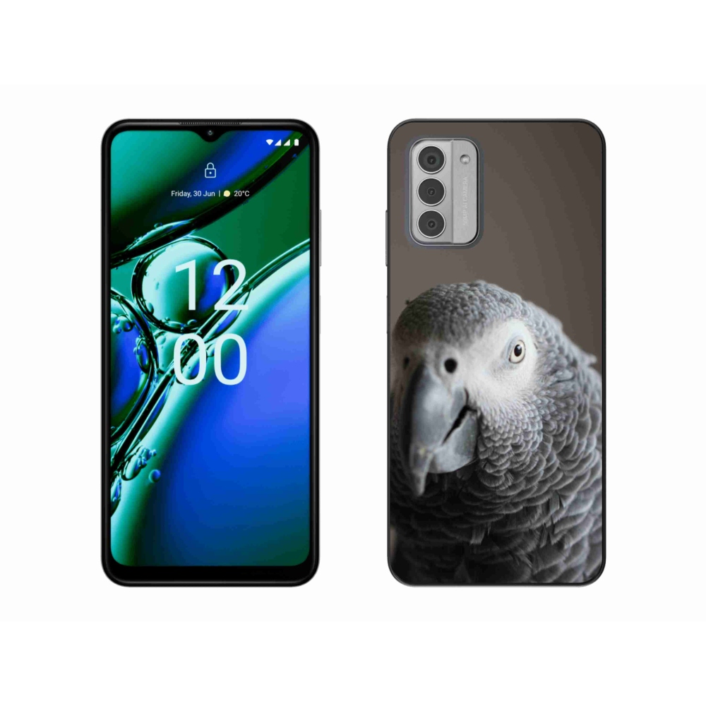 Gelový kryt mmCase na Nokia G42 - papoušek žako 2