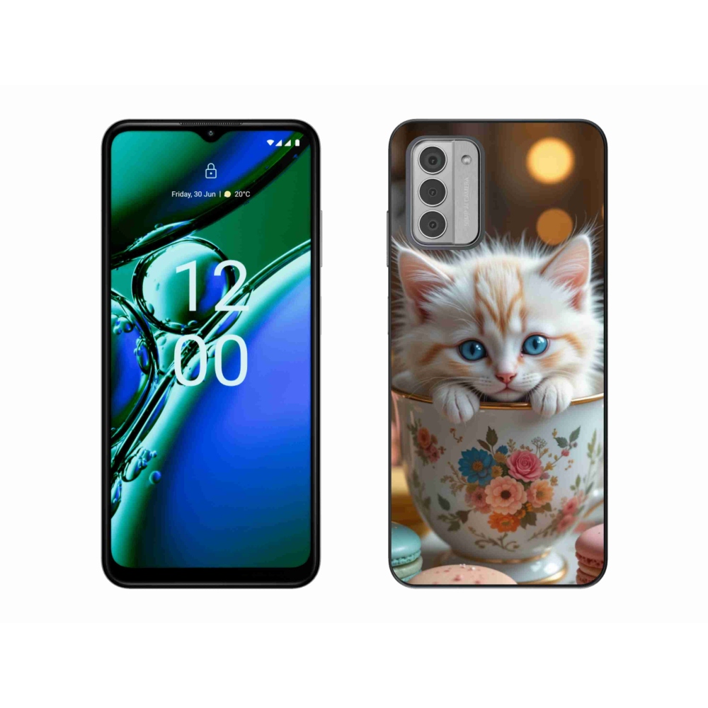 Gelový kryt mmCase na Nokia G42 - roztomilé kotě 6