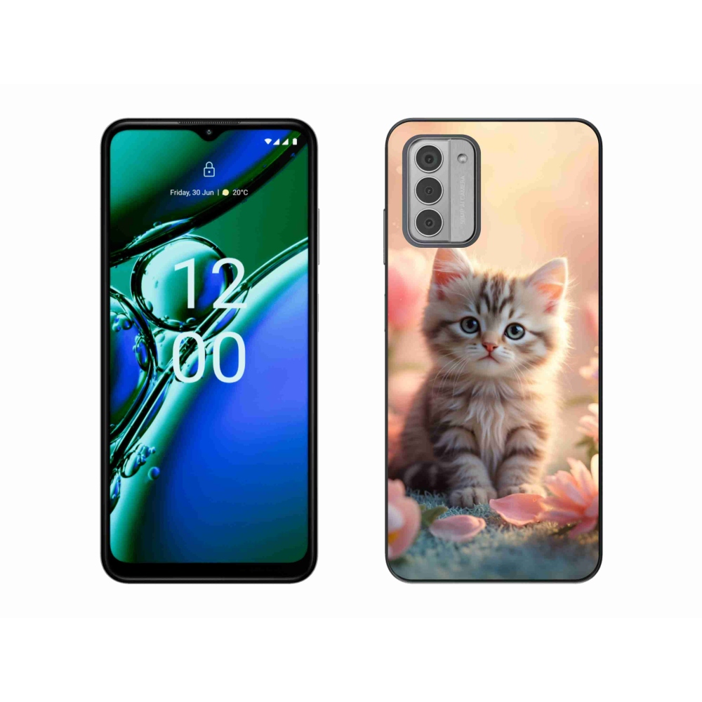 Gelový kryt mmCase na Nokia G42 - roztomilé kotě 8