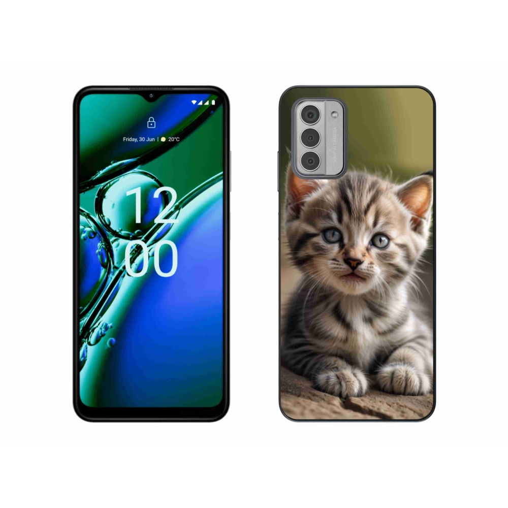 Gelový kryt mmCase na Nokia G42 - roztomilé kotě 9