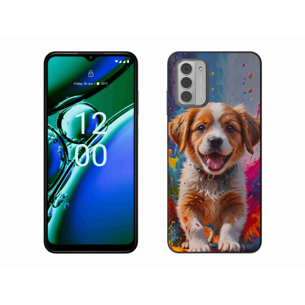 Gelový kryt mmCase na Nokia G42 - roztomilé štěně 3