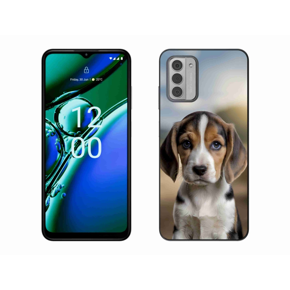 Gelový kryt mmCase na Nokia G42 - roztomilý bígl